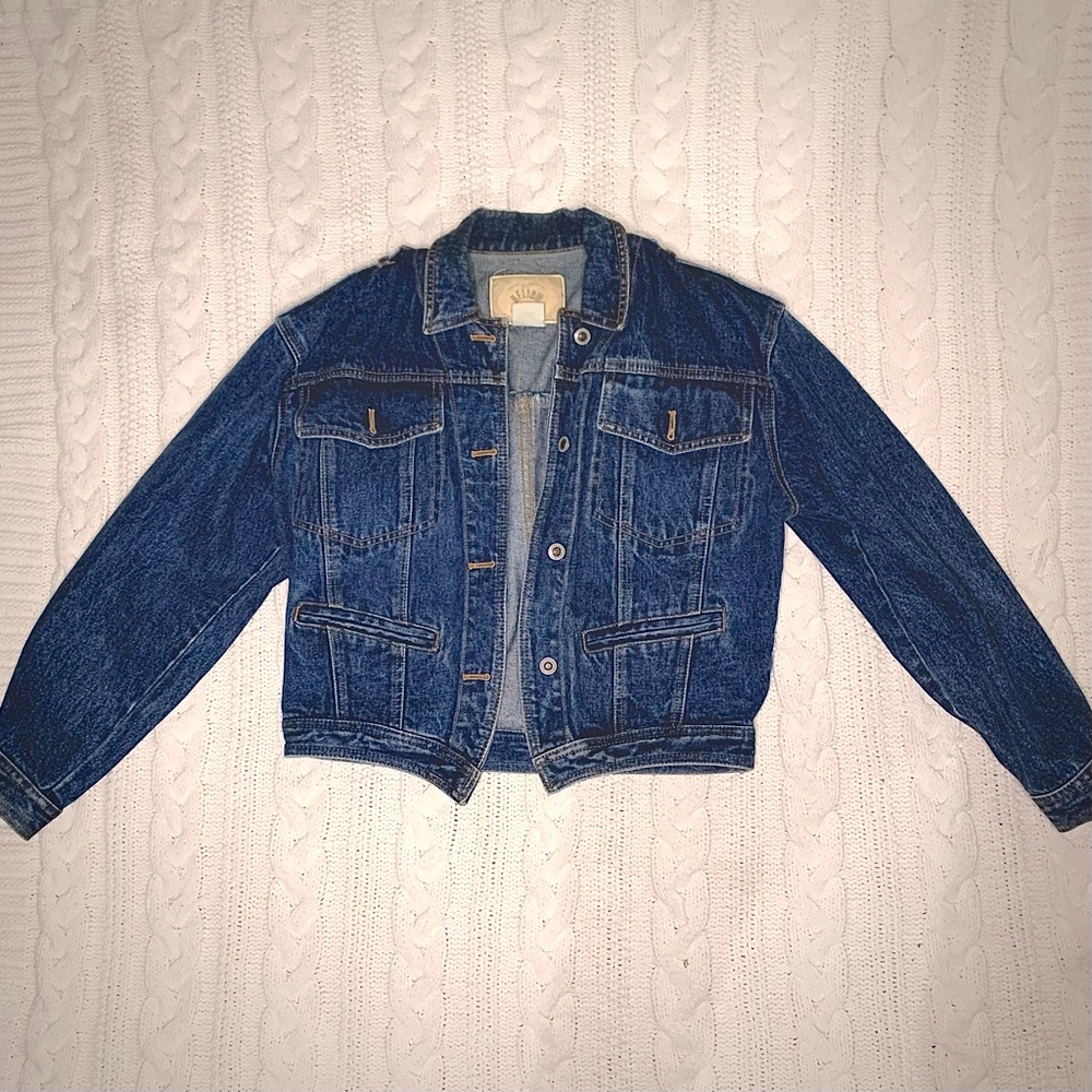 •Vintage• 1980’s Helium Denim Jacket